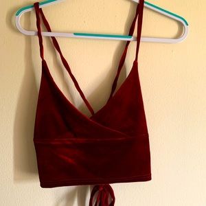 Red Velvet Tank Top